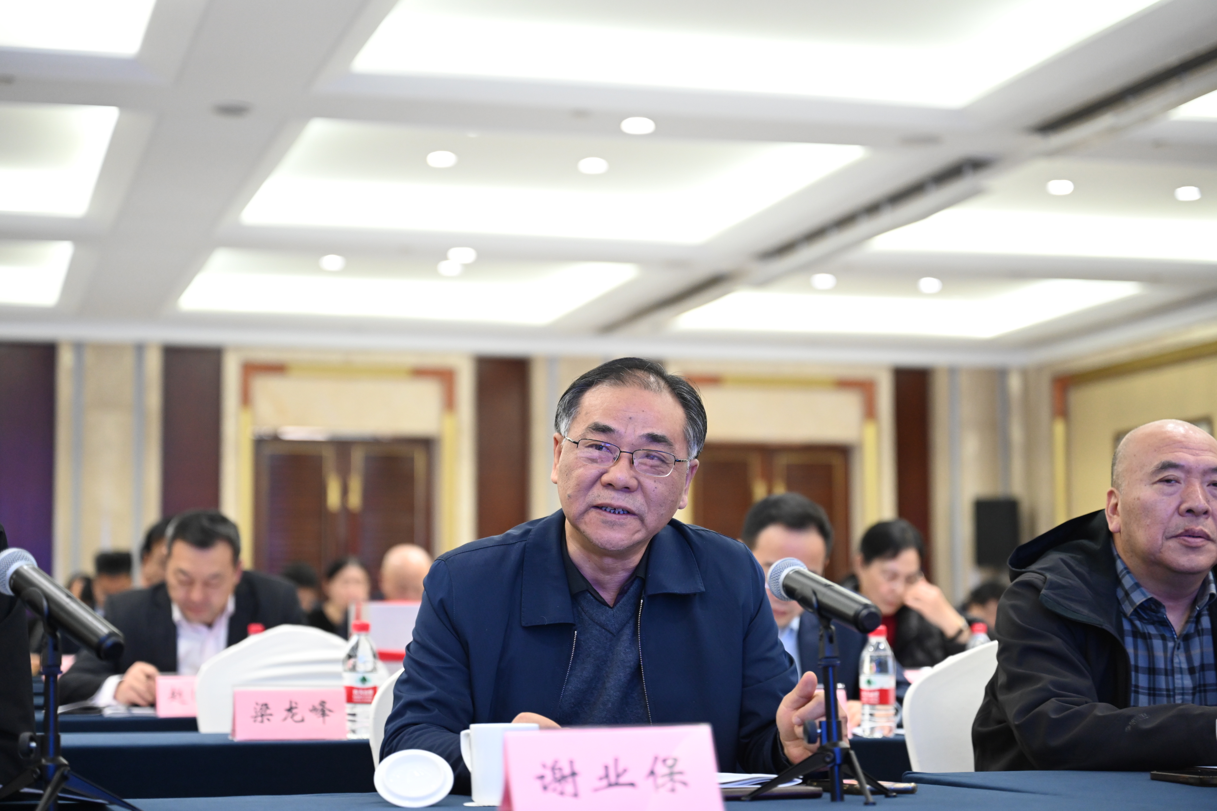 河海大学出版社副社长谢业保发言.JPG